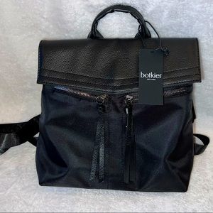 COPY - Botkier New York Mini Backpack Purse Top Handle, Logo Straps, Adjustable
